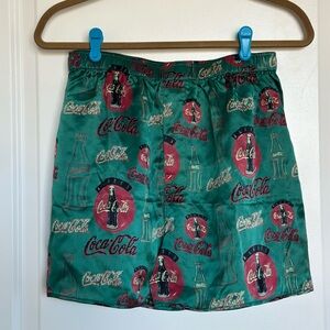 Vintage Coke Silk Shorts